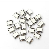 ครอสไทม์20ชิ้น SMD SMT 5-Pin 180องศาแบบไมโคร USB ขั้วต่อหลอดไฟ LED ปลั๊กตัวแปลงปลั๊กตัวเมียบี