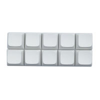 1U Keycap อักขระที่ไม่ซ้ำกัน XDA โปรไฟล์ PBT แบบหนาว่างเปล่า Keycap สำหรับสวิตช์ MX