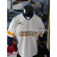 ⊕✉ g40349011chao 037A เสื้อฮ็อกกี้น้ำแข็ง BLACKFOOT CHIEFS CALGARY HITMEN ice hockey jersey HC CALGARY sponsorship compliment size XL