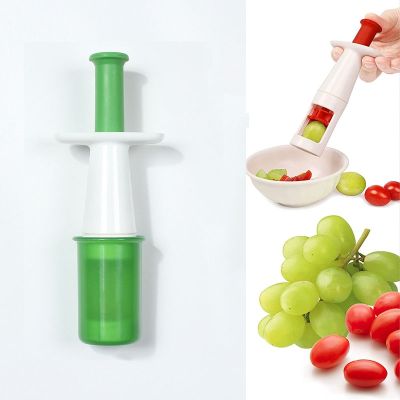 1pc creative kitchen tool grape tomato fruit slicer