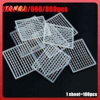 YONGJ 200/400/600/800Pcs/Set TPR รอนนี่ ริก กีฬากลางแจ้ง ป๊อปอัพ Boilies Stop ตะขอหยุดลูกปัด ที่กั้นตกปลาคาร์พ ตกปลาผม Chod