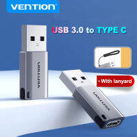 Vention USB C หญิง USB ชายอะแดปเตอร์ USB 3.0 2.0ถึง USB3.1 Type C แปลงสายเคเบิ้ลสำหรับแล็ปท็อปซัมซุง Xiaomi หัวเว่ยหูฟัง