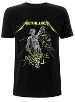 Metallica และ Justice สำหรับ ทั้งหมด Tracklisting official เสื้อยืด ผู้ชาย Unisex