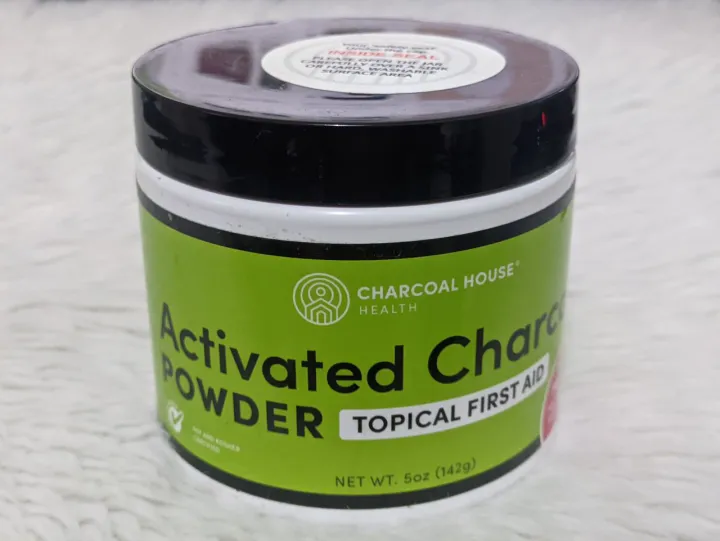 Charcoal House Activated Charcoal Powder Topical First Aid 142g Lazada PH