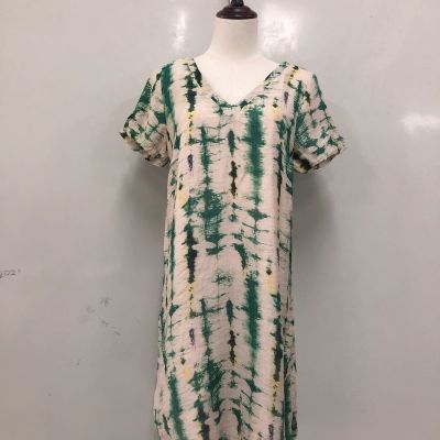 UNIQLO Foreign Trade Original Tie-Dye Cotton Dress