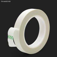 ☢ Fiberglass Glass Cloth Insulation Heat Resistant Transformer Electrical Plating Bundling Sticky Adhesive Tape White 1PCS