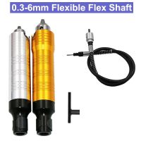 0.3-6mm Rotary Grinder Tool Flexible Flex Shaft Electric Drill Stainless Steel Handle Flexible Shaft Chuck Separate Mini Grinder