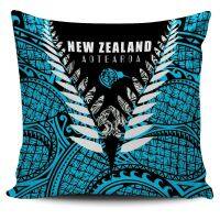 （ALL IN STOCK XZX）Maori Aotaroa New Zealand Art Tribe 2022 Latest Polyester Pillowcase Decoration Sofa Pillowcase -2   (Double sided printing with free customization of patterns)