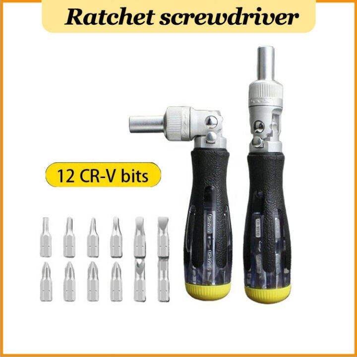 Ratchet screwdriver Multiangle Household 13 in 1 ratchet screwdriver