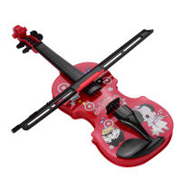 [ammoon]Little Violin with Violin Bow Educational Musical Instruments Electronic Violin Toy for Toddlers Children Boys and Girls