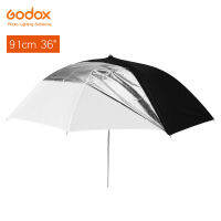 Godox 91cm 36" Translucent Black White Umbrella Double Layers Reflective for Studio Flash Strobe Lighting