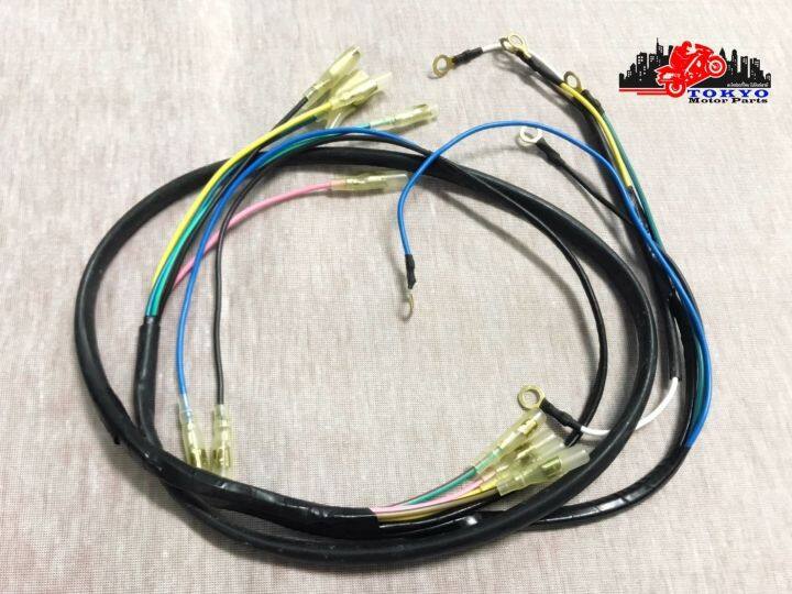 honda-cl77-wire-wiring-set-ชุดสายไฟ-สายไฟทั้งระบบ