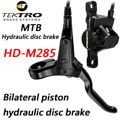 Tektro HD-M285 MTB จักรยานดิสก์เบรกไฮดรอลิก8001500มม. เบรค160180203มม. โรเตอร์ Mountain Bi เบรคหน้าหลัง