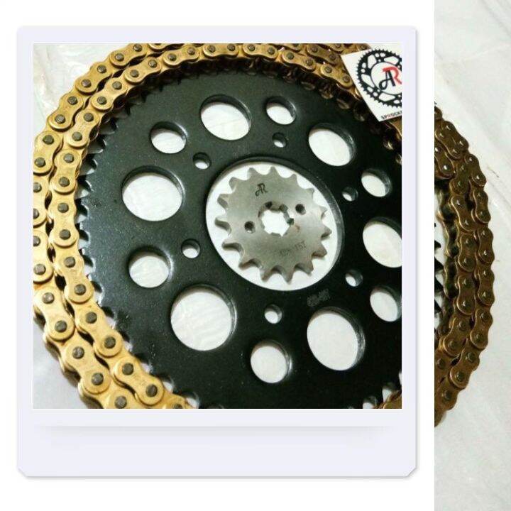 COD AR 15T49T 51T 48T Sprocket Chain Set for Yamaha TFX 150 R15 v2