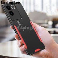 เคส Case โลหะอลูมิเนียมเนื้อด้านสำหรับ Vivo Iqoo Z7 Pro กรอบซิลิโคนแบบนิ่มฝาครอบป้องกันกล้องสำหรับ Vivo Iqoo Z7 Pro เคสมือถือฝาหลัง