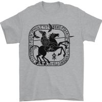 เสื้อยืด พิมพ์ลาย Odin Wotan Vikings Valhalla Norse Mythology สําหรับผู้ชายS-5XL