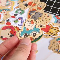 30 Pcs /pack Cute Cat Stickers Decorative Stationery Stickers Scrapbooking DIY Diary Album Stick Label Stickers Labels