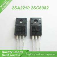 10PCS A2210 C6082 TO-220F 5 คู่ (5pcs 2SA2210 + 5pcs 2SC6082) TO-220 ใหม่เดิม