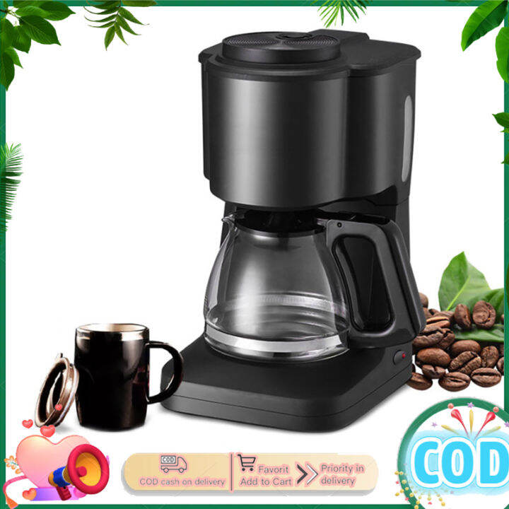 Drip Coffee Maker 600w High Power 6 Cups Large Capacity Kitchen