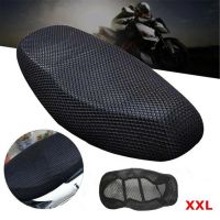 【 Autostore】motorcycle Cushion Mesh Net Cover Anti Slip 82*42Cm/78*58Cm Breathable Seat Cover Net For Motorcycle Motorbike Scooter