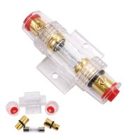 12-48V 30A/40A/60A/80A/100A 8/10 Gauge AWG in-Line AGU Fuse Holder