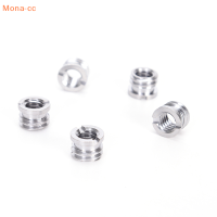 ?ซีซี1/4 "ถึง3/8" หัวแปลงสกรู (5แพ็ค) อะแดปเตอร์สำหรับขาตั้งกล้องและใหม่ X8K5รวดเร็ว