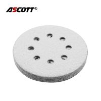 10pcs 5Inch 8 Hole Sandpaper Sanding Discs Hook Loop Polishing Pad 60-1000 Grit for Car Metal Stone Furniture Wood Grinding