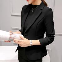 2020ผู้หญิงกั๊กและแจ็คเก็ตผู้หญิงแขนยาวขนาดเล็กรุ่นSlim Ladies Blazer