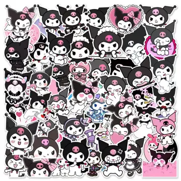 Kuromi et ma mélodie Stickers Pack - 50pcs Cute Cartoon