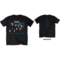 เสื้อยืด Slipknot WANYK Glitch Group 100 MERCH แบบดั้งเดิม