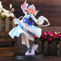 Japanese Anime TouHou Project Game Saigyouji Yuyuko PVC Action Figure Toys Doll Collection Gift