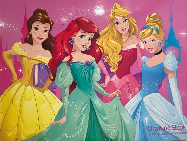 Sterling Drawing Book Disney Princess 9