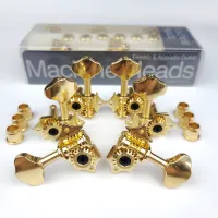 WILKINSON WJ-28N 3R3L Vintage  En Open Butterbean Guitar Tuners Machine Head Parts 19:1 Gear Ratio