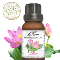 hHom น้ำมันหอมระเหย กลิ่น ดอก บัว hHom Aroma Essential Oil Lotus 15ml.