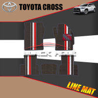 Toyota Cross ปี 2020 - ปีปัจจุบัน Blackhole Trap Line Mat Edge (ชุดภายในห้องโดยสาร)