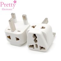 ✐❣◘ Universal AU EU US to UK 3 Pin UK AC Power Socket Plug Travel Wall Charger Outlet Adapter Converter 2 Device Charging Phone