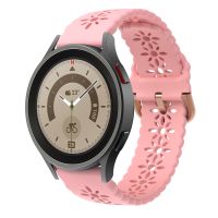 ♟◑◄ Design lace silicone band for galaxy watch 5 pro 45mm/galaxy watch 5 40mm 44mm lace weeding girls lace band for galaxy watch 5