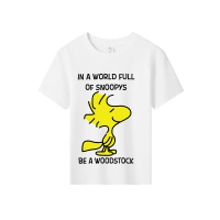 Kids T-Shirt cartoon snoopy dog and Woodstock bird graphic Tops Boys Girls Distro Age 1 2 3 4 5 6 7 8 9 10 11 12 Years