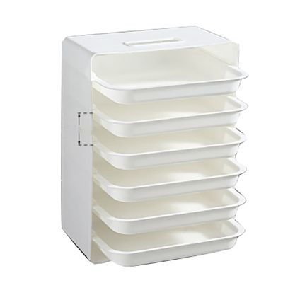 Kitchen Storage Multi Layer Dish Tray Wall Mounted Side Dish Stackable Fruit Display Storage Plate