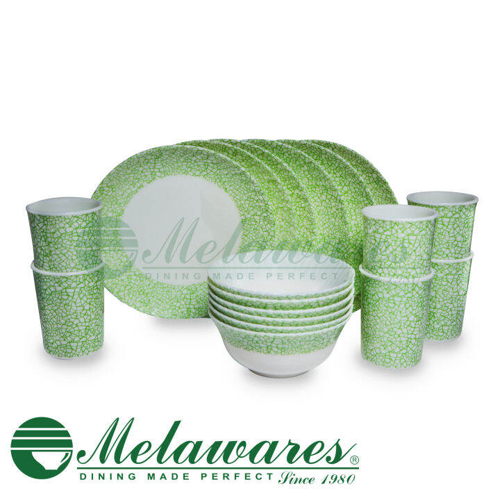 Melawares 18pc Jade Dinnerware Set Lazada PH