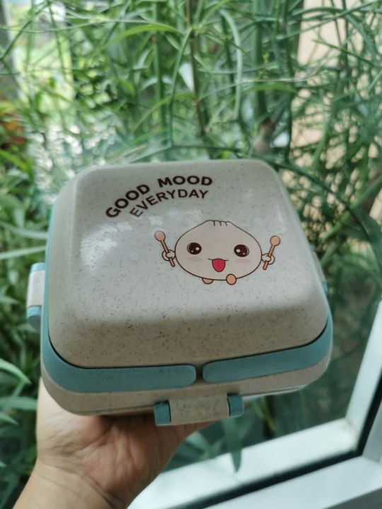 lunch-box-ปิ่นโตใส่อาหาร-กล่องใส่อาหาร-กล่องอาหารกลางวัน-กล่องสูญญากาศ-กล่องอาหาร-3-ชั้น-ช้อน-พร้อมส่งจากไทย