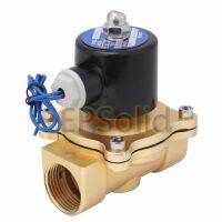 Free Shipping 2020 New 1 quot; AC 220V Electric Solenoid Valve for Water Oil Air Gas x1 EPSolid Alloy Body