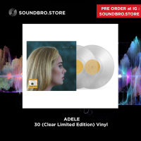 [สินค้าพร้อมส่ง ] แผ่นเสียง ใหม่ ซีล ADELE - 30 Vinyl [limited 180 gram clear vinyl 2xLP]