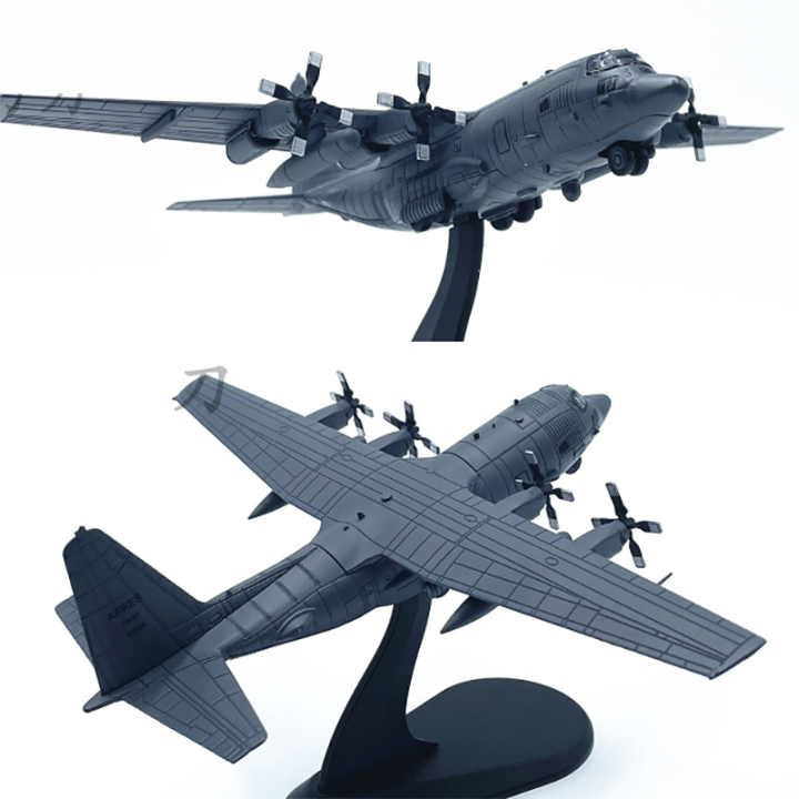 a-1-200-scale-n-เครื่องบิน-ac130เครื่องบินเรือยางเครื่องบินจำลองโลหะผสมหล่อตายโมเดลเครื่องบินรบทางทหาร