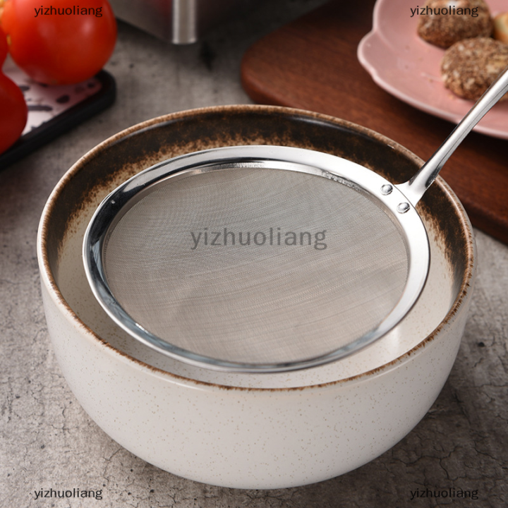 yizhuoliang-ด้ามจับยาวสแตนเลสน้ำมันตะแกรงช้อนตาข่าย-fine-colander-kitchen-tool