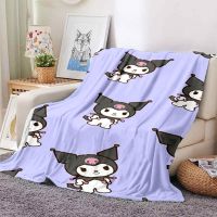 Kuromi Cartoon Cute Blanket Sofa Office Nap Air Conditioning Student Dormitory Bed Soft Warm Can Be Customized A3