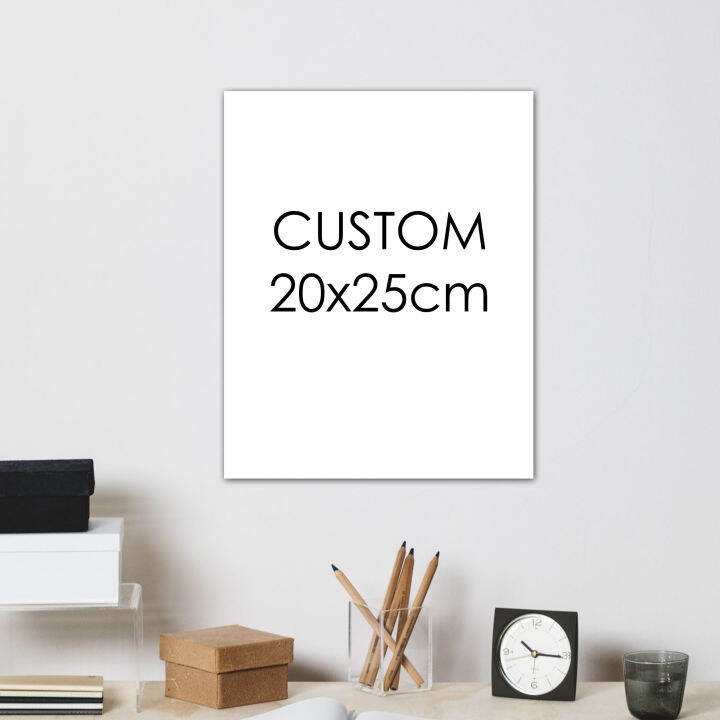 custom gambar atau foto design hiasan dinding ukuran 10r (20x25