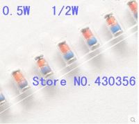 100pcs LL34 1/2W Zener diode ZMM2V 2V2 2V4 2V7 3V 3V3 3V6 3V9 4V3 4V7 5V1 5V6 6V2 6V8