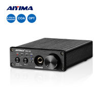 AIYIMA Audio DAC A3 Mini USB ถอดรหัส Coverter ES9038Q2M คู่ TPA6120D2เครื่องขยายเสียงหูฟัง24bit 192KHz USB Optical Coaxial