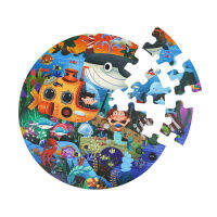 ULi 26pcs Factory Custom Wholesale Baby Puzzles Toy Manufacturers Round Kids Jigsaw Puzzle